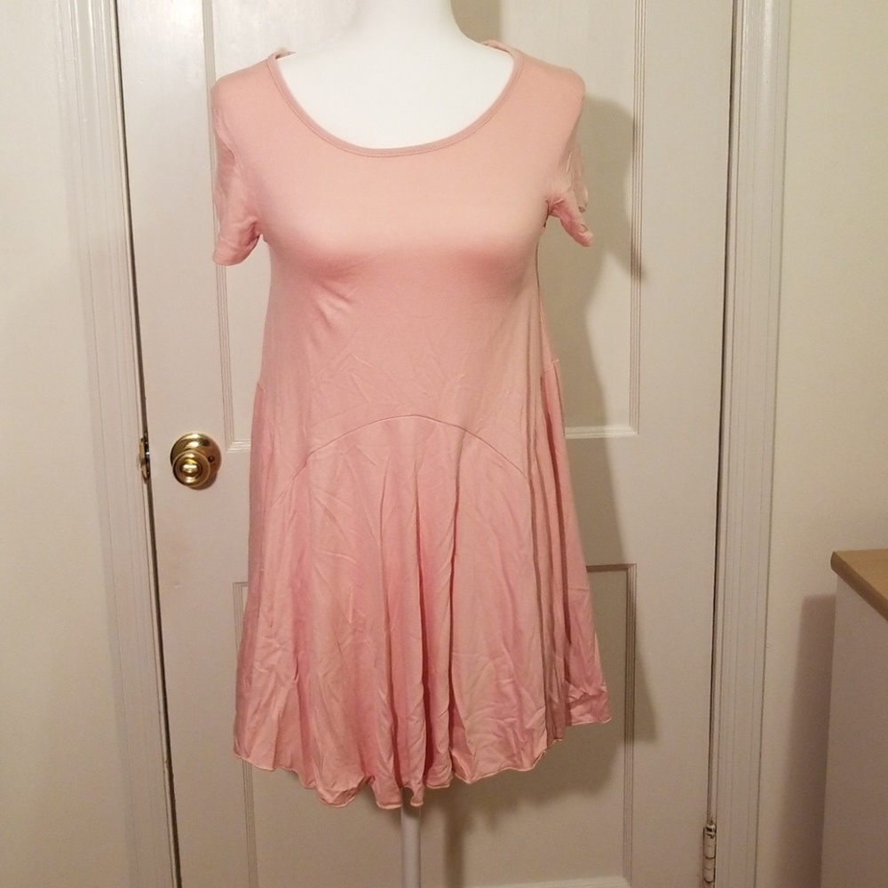 Cute Long Pink Top